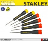 Stanley 6 részes precíziós csavarhúzó készlet - szerszám