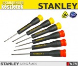 Stanley 6 részes precíziós csavarhúzó készlet - szerszám