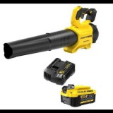 Stanley FATMAX V20 18V kefe nélküli légfúvó ( 4Ah akkumulátor) (SFMCBL730M1-QW)