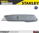 Stanley fémházas fix trapéz pengés kés bliszteres - szerszám