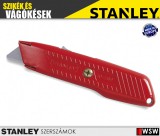 Stanley fémházas trapéz pengés biztonsági kés - szerszám