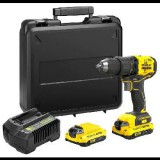 Stanley SFMCD710D2K-QW V20 FatMax Akkus fúrócsavarozó (60Nm/18V/2x2,0Ah), koffer (SFMCD710D2K-QW)