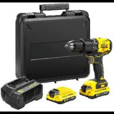 Stanley SFMCD715D2K Fatmax 18 volt-os V20 akkumulátoros ütvefúró/csavarozó kefe nélküli (SFMCD715D2K-QW)