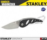 Stanley zsebkés, összecsukható, karabinerrel - szerszám