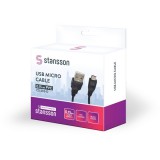 Stansson 15cm USB micro kábel (CS-203-D)