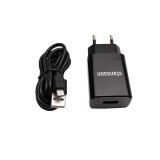 Stansson CH-200-BL 2,1A univerzális fekete hálózati töltő (CH-200-BL)