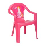 STAR PLUS Gyerek kerti bútor- műanyag szék rózsaszín Giuly