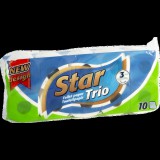 Star Trio WC papír 10tekercs 3rétegű
