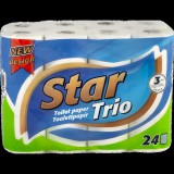 Star Trio WC papír 24 tekercses 3 rétegű