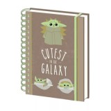 Star Wars Mandalorian - Bébi Yoda A5 jegyzetfüzet