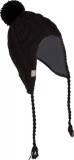 Starling női bojtos sapka, fekete sc-19059