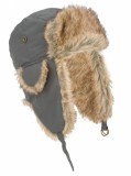 Starling szőrmés téli sapka, szürke sc-19060