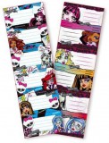 Starpak Monster High füzetcímke 6 db/ív