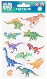 Starpak Tetoválás matrica szett, dinoszauruszok 10x17,5cm, Sticker Boo