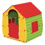 Starplast: Gyermek játszóház, sárga-zöld