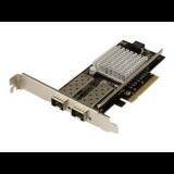 Startech 2-PORT 10G FIBER NIC-OPEN SFP+ OPEN SFP AND INTEL 82599 CHIPSET (PEX20000SFPI)