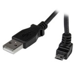 Startech 2m USB2.0 A - micro B USB kábel USB A Micro-USB B Fekete