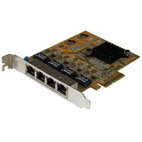 Startech 4-Port PCIe Gigabit Network Adapter Card ST1000SPEX43