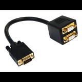 StarTech.com 1 ft. VGA to VGA Splitter Cable - M/F Dual Monitor Video Cable Splitter (VGASPL1VV) - VGA splitter - 30 cm (VGASPL1VV)