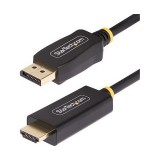 StarTech.com 10F-DP-HDMI-4K60-HDR 3 M DisplayPort HDMI A-típus (Standard) Fekete video átalakító kábel