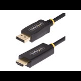 StarTech.com 10F-DP-HDMI-4K60-HDR video átalakító kábel 3 M DisplayPort HDMI A-típus (Standard) Fekete (10F-DP-HDMI-4K60-HDR)
