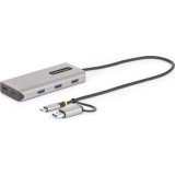 StarTech.com 167B-USBC-MULTIPORT dokkoló állomás és port replikátor Vezetékes USB 3.2 Gen 1 (3.1 Gen 1) Type-C Ezüst
