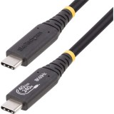 StarTech.com 1M-40G-USB4-CABLE USB kábel USB4 Gen 3x2 USB C Fekete