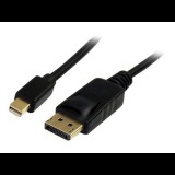 StarTech.com 1m Mini DisplayPort to DisplayPort 1.2 Cable DisplayPort 4k - DisplayPort cable - 1 m (MDP2DPMM1M) - DisplayPort