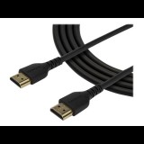 StarTech.com 1m Premium Certified HDMI 2.0 Cable with Ethernet - 3ft High Speed UHD 4K 60Hz HDR Durable Rugged Ultra HD HDMI Monitor Cord - HDMI with Ethernet cable - 1 m (RHDMM1MP) - HDMI