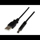 StarTech.com 1m USB to Type N Barrel 5V DC Power Cable - USB A to 5.5mm DC - 1 Meter USB to 5.5mm DC Plug (USB2TYPEN1M) - power cable - 1 m (USB2TYPEN1M)