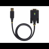 StarTech.com 1P3FFCNB-USB-SERIAL soros kábel Fekete 1 M USB A típus DB-9 (1P3FFCNB-USB-SERIAL)