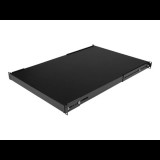 StarTech.com 1U Adjustable Server Rack Mount Shelf - 175lbs - 19.5 to 38in Deep Universal Tray for 19" AV, Data & Network Equipment Rack (ADJSHELFHD) rack shelf - 1U (ADJSHELFHD)