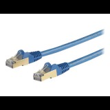 StarTech.com 2 m CAT6a Ethernet Cable - 10 Gigabit Category 6a Shielded Snagless RJ45 100W PoE Patch Cord - 10GbE Blue UL/TIA Certified - patch cable - 2 m - blue (6ASPAT2MBL) - UTP