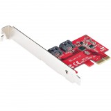 StarTech.com 2P6G-PCIE-SATA-CARD csatlakozókártya/illesztő Belső (2P6G-PCIE-SATA-CARD)