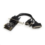 StarTech.com 2x Soros 1x Párhuzamos bővítő kártya PCIe (PEX2S1P553B) (PEX2S1P553B)
