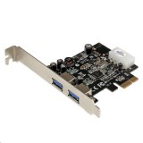 StarTech.com 2x USB 3.0 bővítő kártya PCIe (PEXUSB3S25) (PEXUSB3S25)