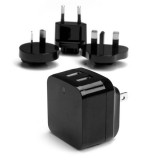 StarTech.com 2xUSB utazó adapter (USB2PACBK) (USB2PACBK)