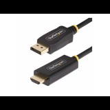 StarTech.com 3F-DP-HDMI-4K60-HDR video átalakító kábel 1 M DisplayPort HDMI A-típus (Standard) Fekete (3F-DP-HDMI-4K60-HDR)