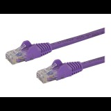 StarTech.com 3m CAT6 Ethernet Cable - Purple Snagless Gigabit CAT 6 Wire - 100W PoE RJ45 UTP 650MHz Category 6 Network Patch Cord UL/TIA (N6PATC3MPL) - network cable - 3 m - purple (N6PATC3MPL) - UTP