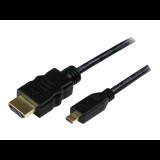 StarTech.com 3m High Speed HDMI® Cable with Ethernet - HDMI to HDMI Micro - M/M - 3 Meter HDMI (A) to HDMI Micro (D) Cable (HDADMM3M) - HDMI with Ethernet cable - 3 m (HDADMM3M)