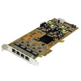 Startech.com 4 portos Gigabit PoE PCIe Hálózati kártya (ST4000PEXPSE)