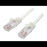StarTech.com 45PAT7MWH hálózati kábel Fehér 7 M Cat5e U/UTP (UTP) (45PAT7MWH)