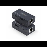 StarTech.com 4K50IC-EXTEND-HDMI audió/videó jeltovábbító AV adó- és vevőegység Fekete (4K50IC-EXTEND-HDMI)