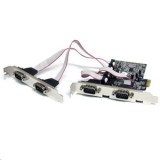 StarTech.com 4x Soros port bővítő kártya PCIe (PEX4S553)