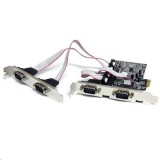 StarTech.com 4x Soros port bővítő kártya PCIe (PEX4S553) (PEX4S553)