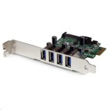 StarTech.com 4x USB 3.0 bővítő kártya PCIe (PEXUSB3S4V)