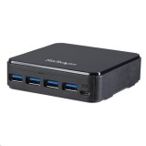 StarTech.com 4X4 USB 3.0 HUB/Switch fekete  (HBS304A24A) (HBS304A24A) - USB Elosztó