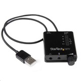 StarTech.com 5.1 USB külső hangkártya (ICUSBAUDIO2D) (ICUSBAUDIO2D)