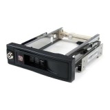 StarTech.com 5.25in Trayless Hot Swap Mobile Rack for 3.5in Hard Drive - Internal SATA Backplane Enclosure - Lockable drive bay (HSB100SATBK) - storage mobile rack (HSB100SATBK)