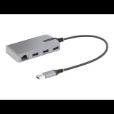 StarTech.com 5G3AGBB-USB-A-HUB dokkoló állomás és port replikátor Vezetékes USB 3.2 Gen 1 (3.1 Gen 1) Type-A Szürke (5G3AGBB-USB-A-HUB)